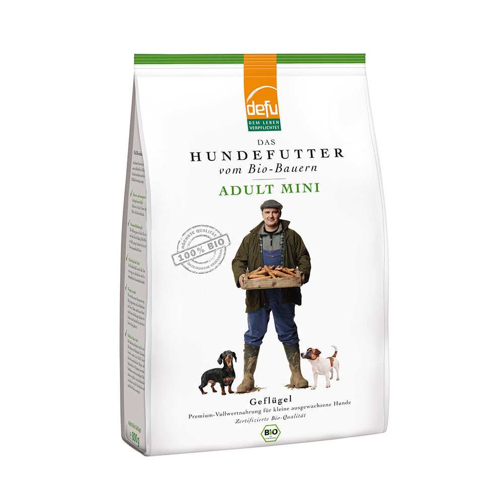 Defu Hund Adult Mini Geflügel – Trockenfutter