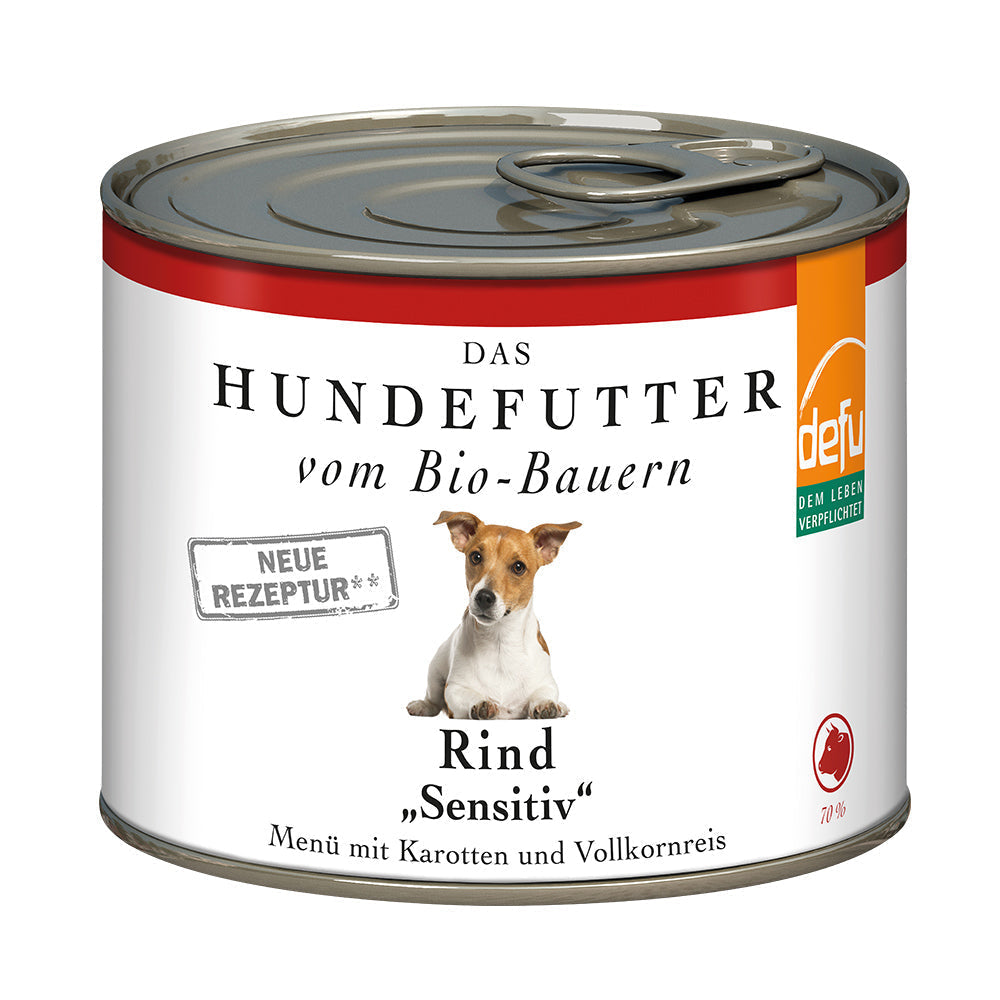 Defu Hund Rind "Sensitiv" – Nassfutter