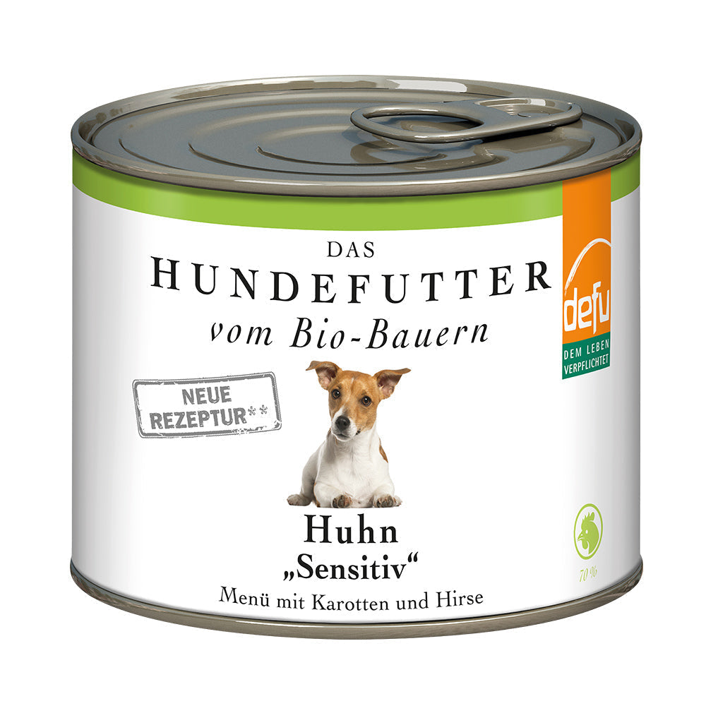 Defu Hund Huhn "Sensitiv" – Nassfutter, Bild 3