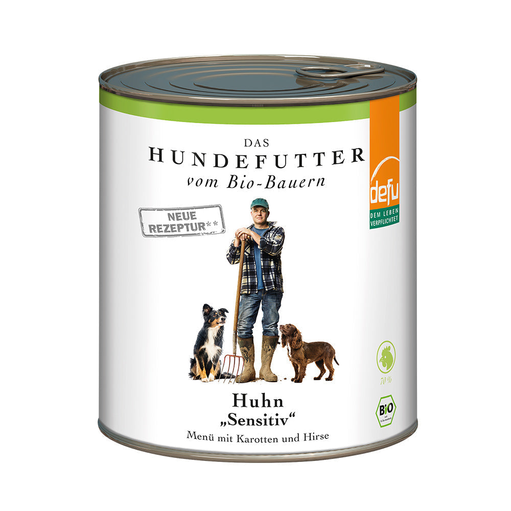 Defu Hund Huhn "Sensitiv" – Nassfutter