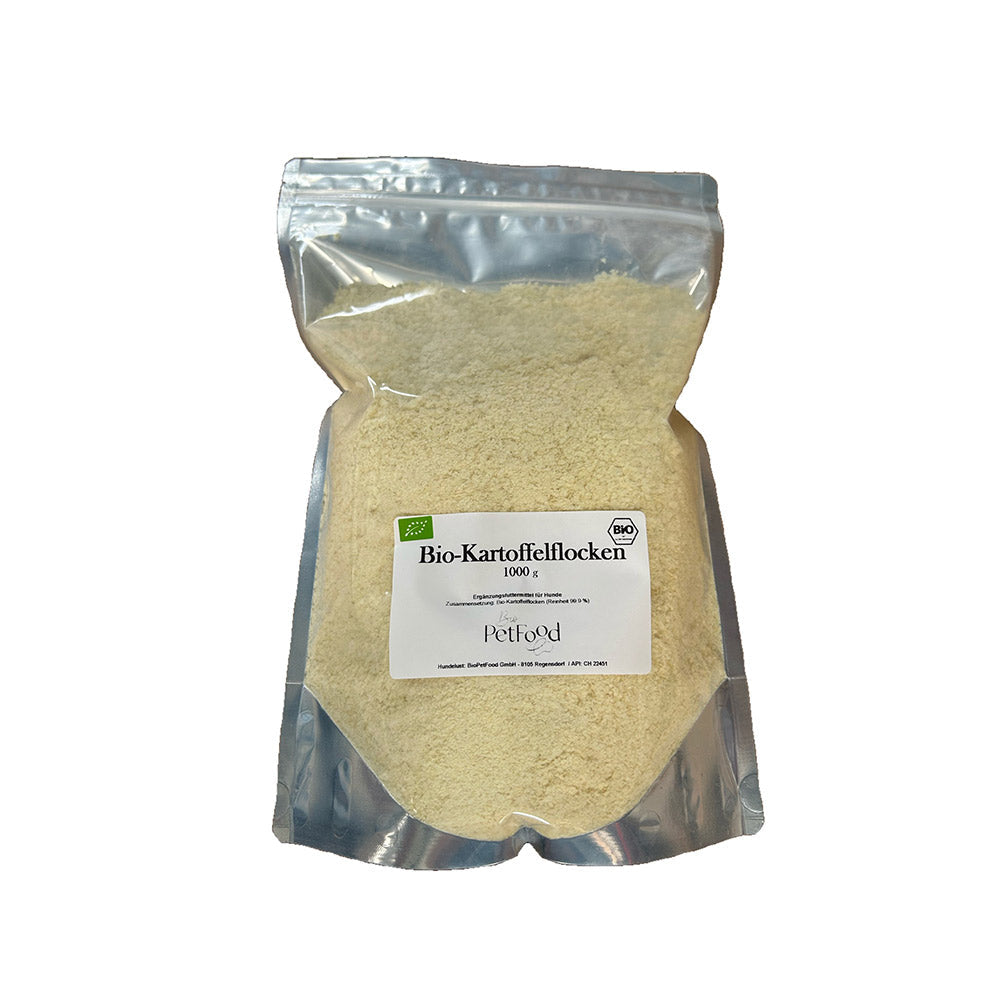 Hundelust Bio-Kartoffelflocken – Ergänzungsfutter