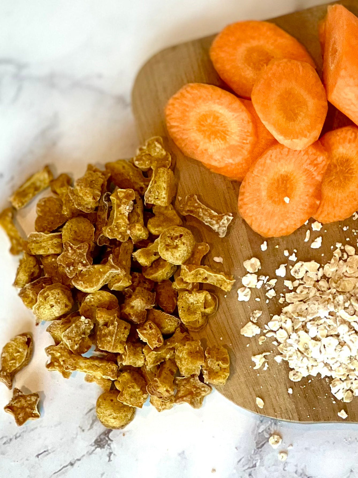 Carrot & Ginger Dog Food Topper, handmade in Lugano