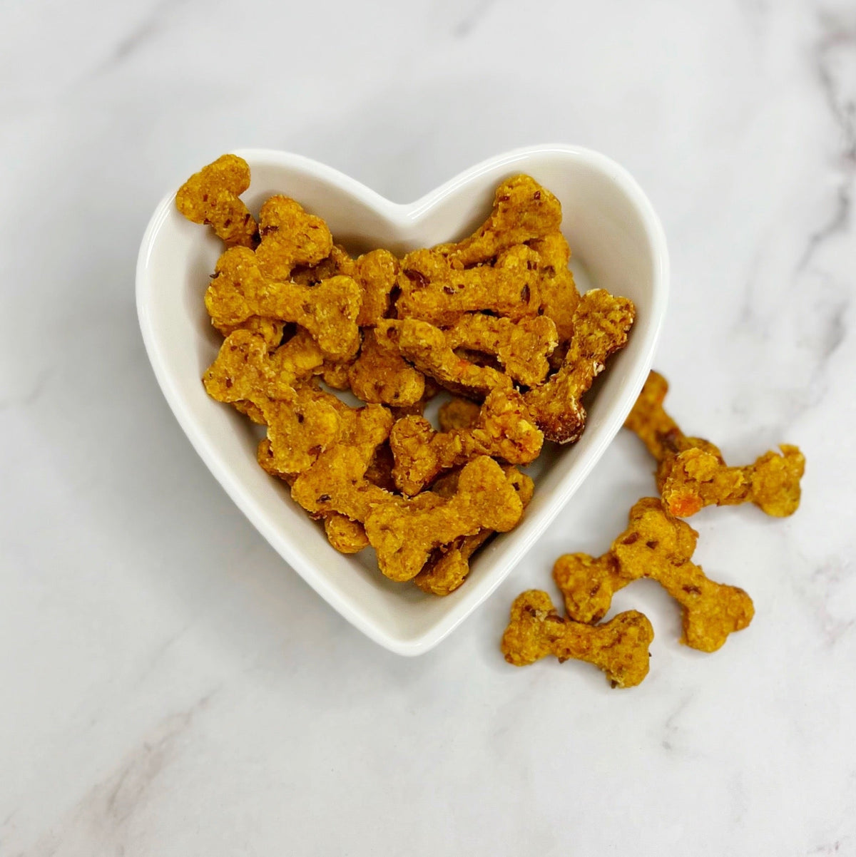 Kürbis-Hafer-Leckerli für Hunde, vegan, handgemacht in Lugano