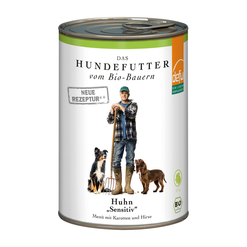 Defu Hund Huhn "Sensitiv" – Nassfutter, Bild 2