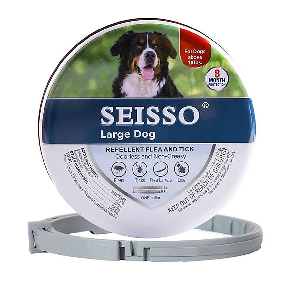Seisso Floh- und Zeckenschutz von Vico's Hundewelt, Hundehalsband