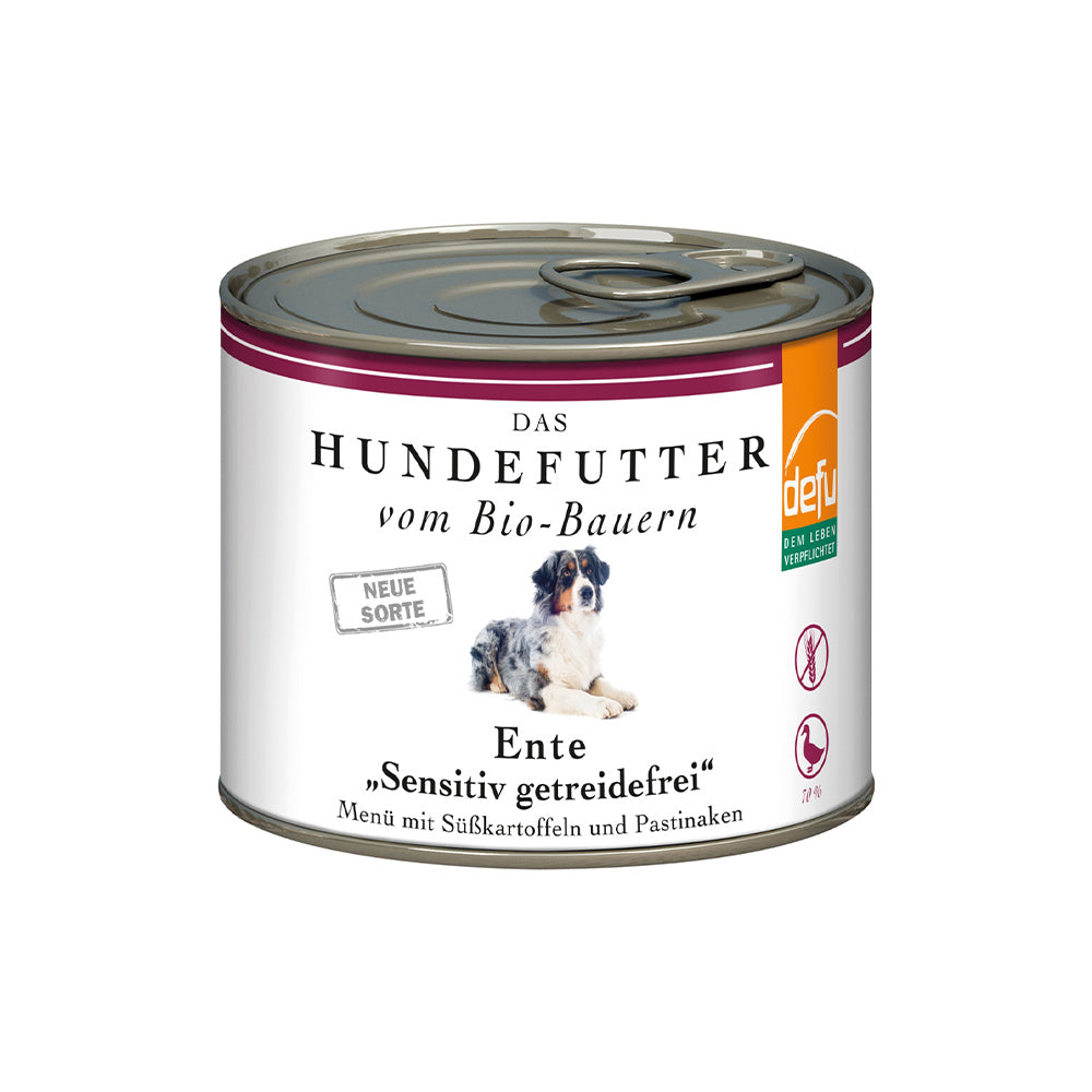 Defu Hund Ente "Sensitiv getreidefrei" – Nassfutter, Bild 3