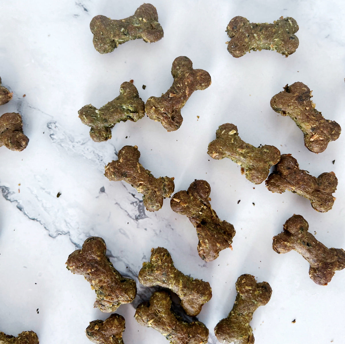 Spirulina-Leckerli für Hunde mit Petersilie, handgemacht in Lugano, Bild 3