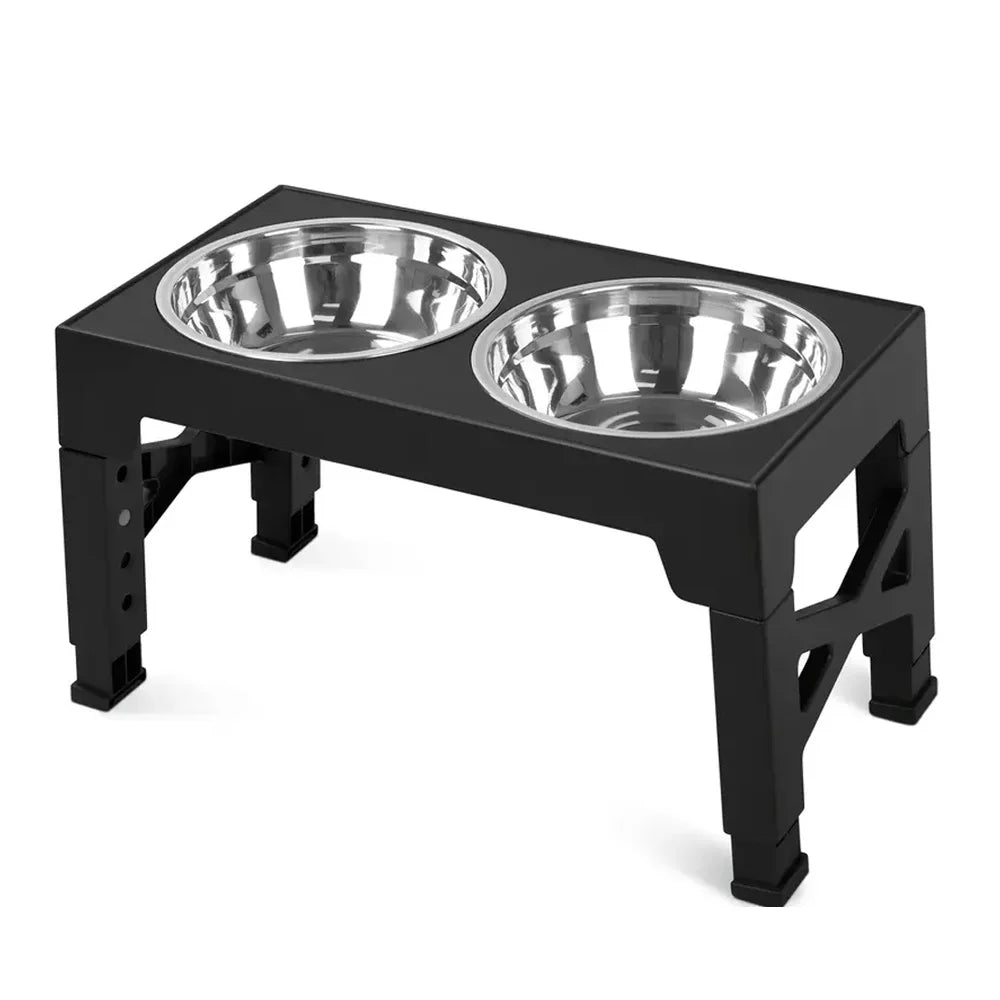 HighDine - Elevated Dog Bowl Stand (Height-Adjustable)