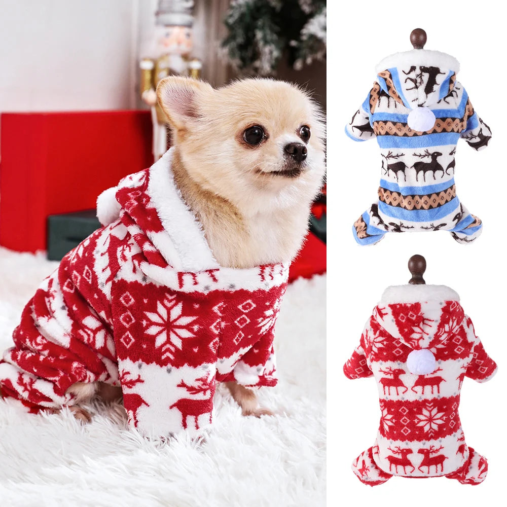 SleepyPaws Fleece Pajamas