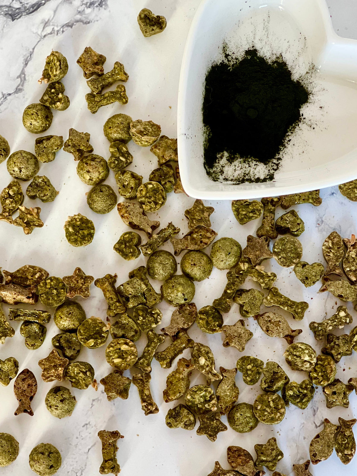 Spinat & Chlorella Futter-Topper für Hunde, handgemacht in Lugano, Bild 2