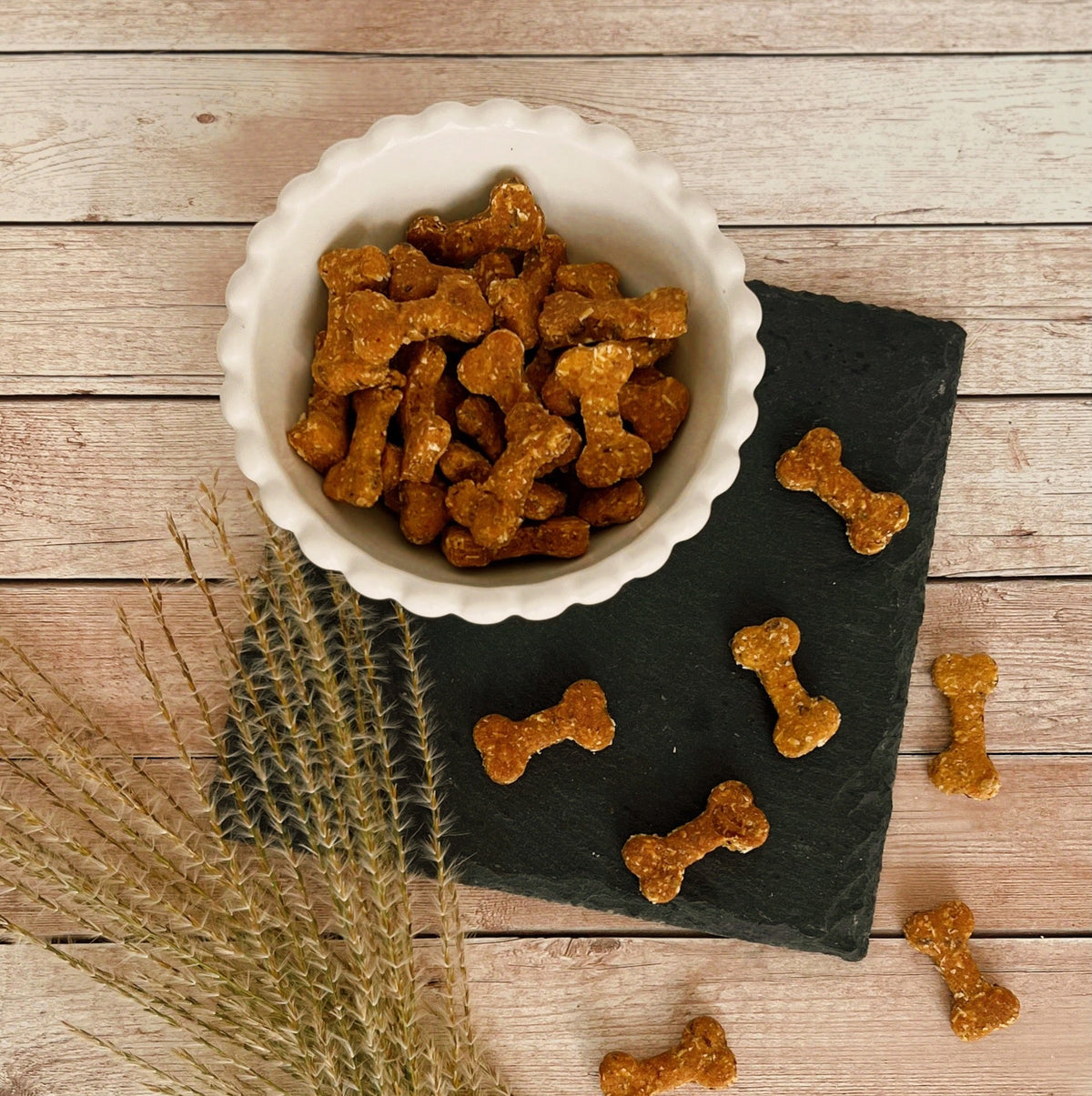 Süsskartoffel-Kokos-Leckerli für Hunde, vegan, handgemacht in Lugano, Bild 3