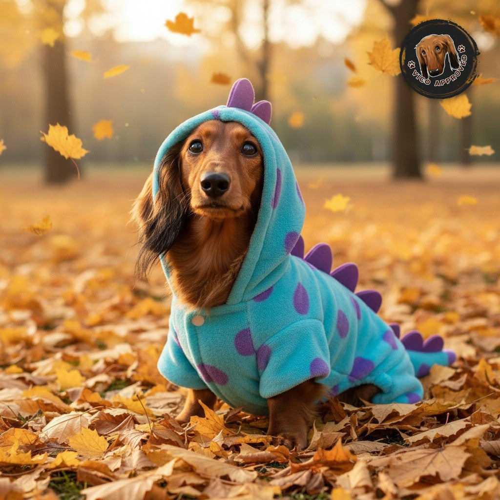 Vico im DinoBuddy Plüsch-Overall