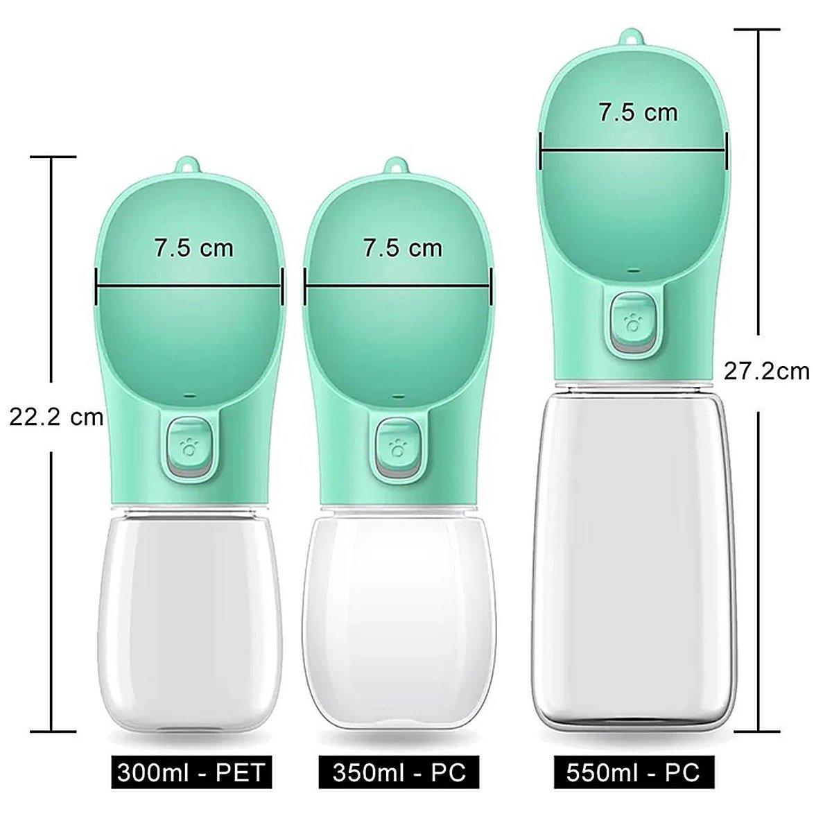 HydroPup - Tragbare Wasserflasche, Hundepflege, Produktbild 8