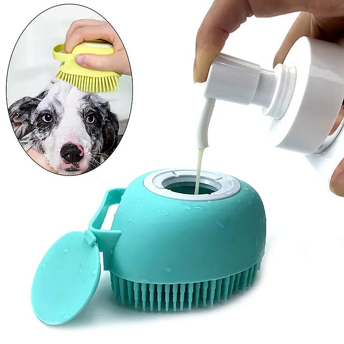 SpaPaws Massagebürste, Massagebürste für Hunde, Produktbild 5