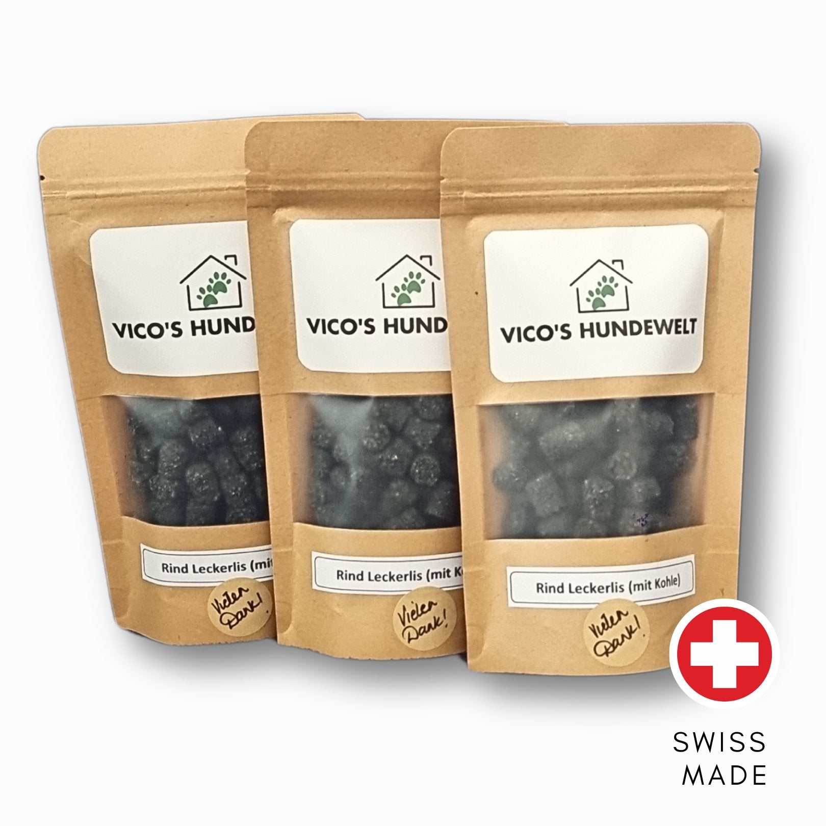 Vico's Rind Leckerlis (mit Kohle) - Vico's Hundewelt ()