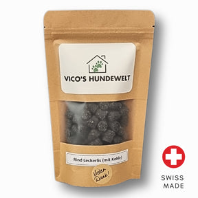 Vico's Rind Leckerlis (mit Kohle) - Vico's Hundewelt ()