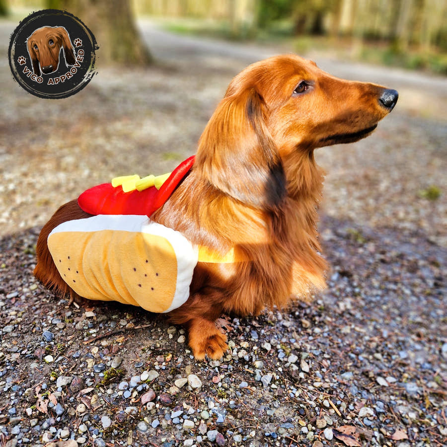 WienerWoof Hotdog Kostüm - Vico's Hundewelt (7459134744855)